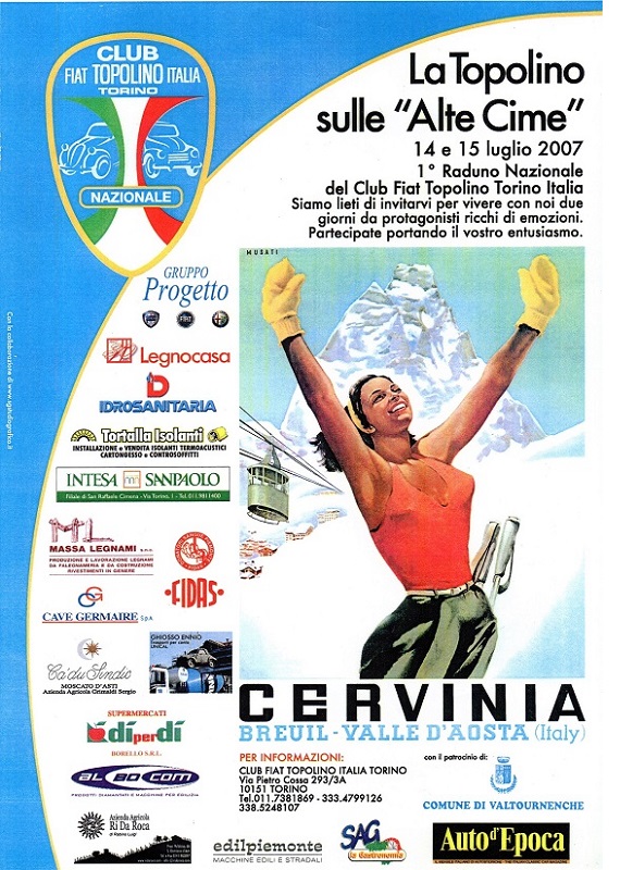 La Topolino Sulle alte cime