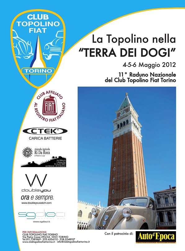 La Topolino nella terra dei Dogi