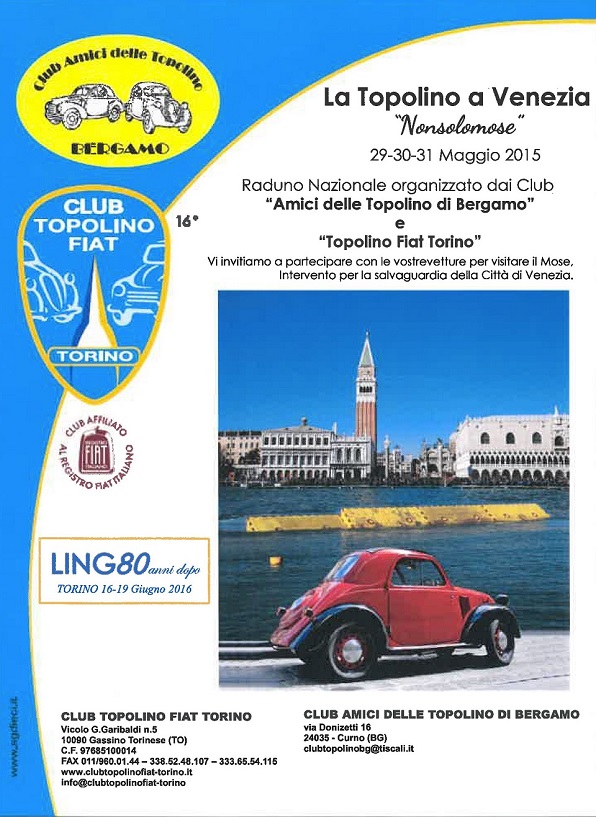 La Topolino a Venezia